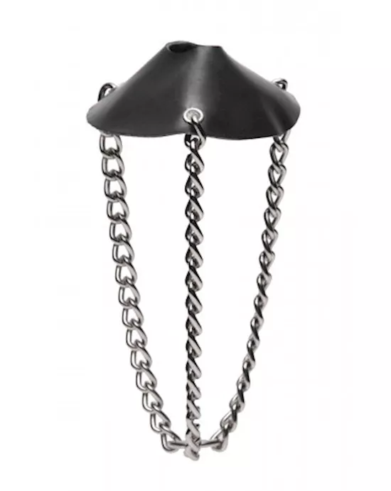 Strict Leather Parachute Ball Stretcher