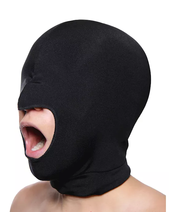 BlowHoleOpenMouthSpandexHood