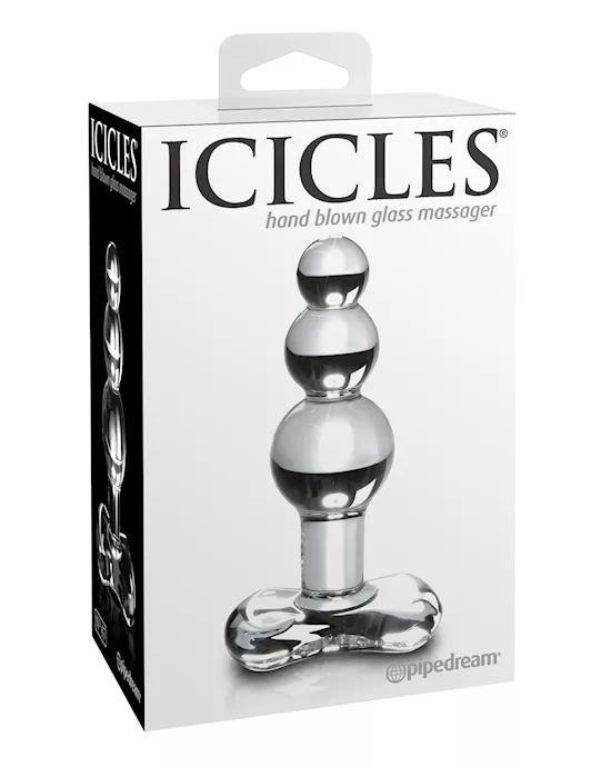 Icicles Glass Anal Plug No 47