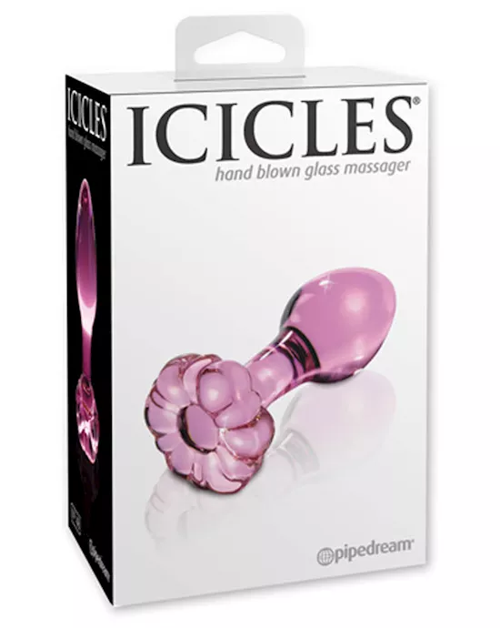 Icicles Glass Butt Plug No 48