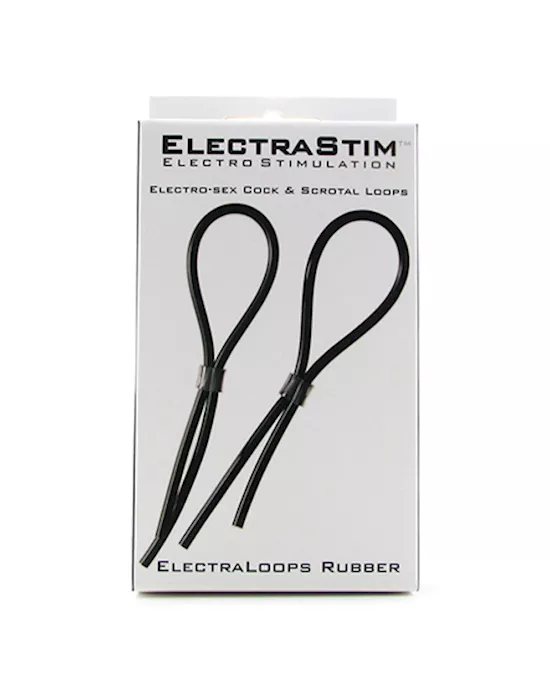 Rubber Adjustable Cock And Scrotal Loops