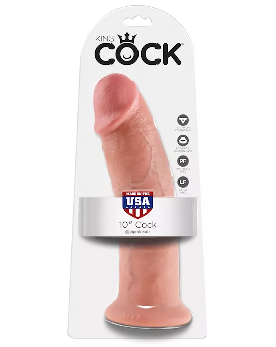 King Cock 10 Suction Cup Dildo