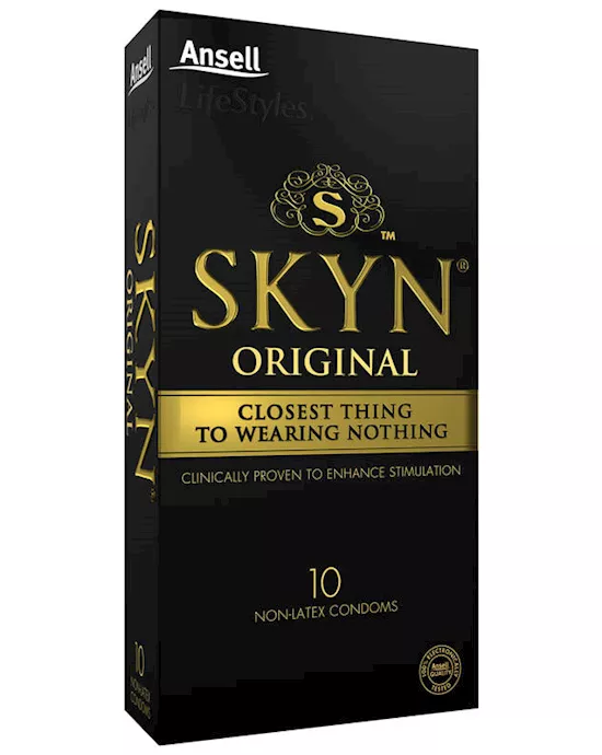 AnsellLifestylesSkynNonLatexCondoms10sAUonly