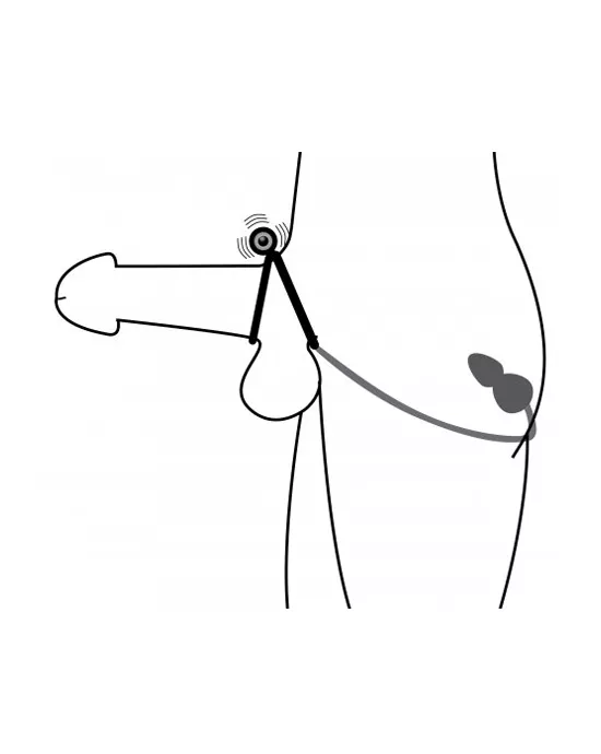 Power Cage Silicone E-stim Cock And Ball Sheath