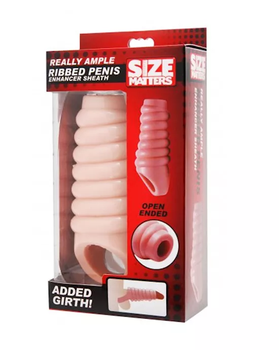 Really Ample Ribbed Penis Enhancer