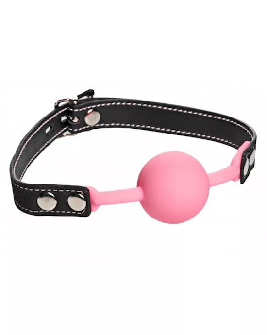 Glow Gag Glow In The Dark Silicone Ball Gag