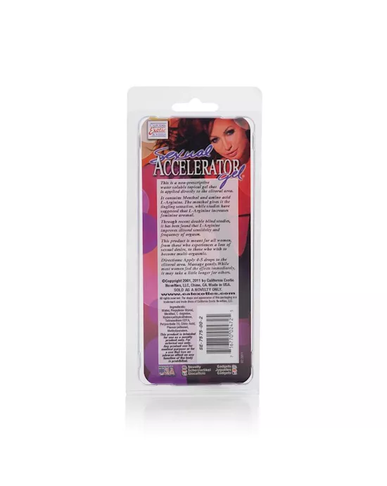 Sexual Accelerator Gel 5 Oz 15 Ml