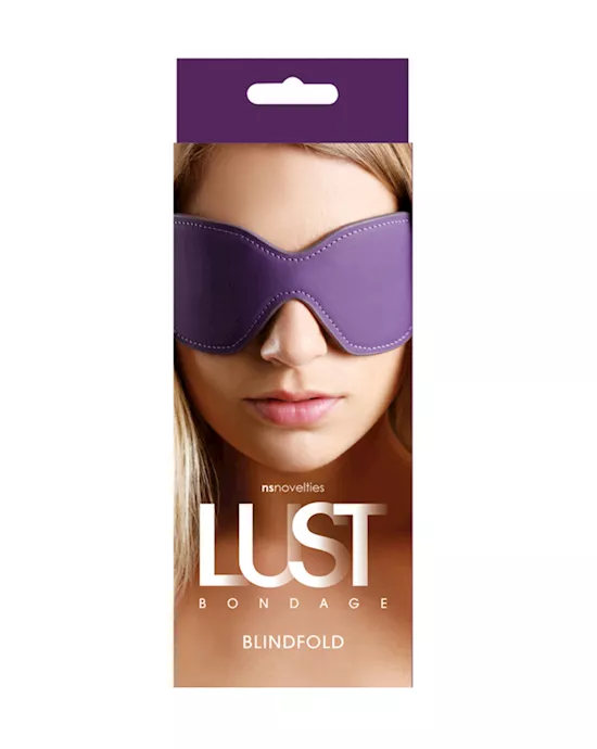 LustBondageBlindfoldPurple