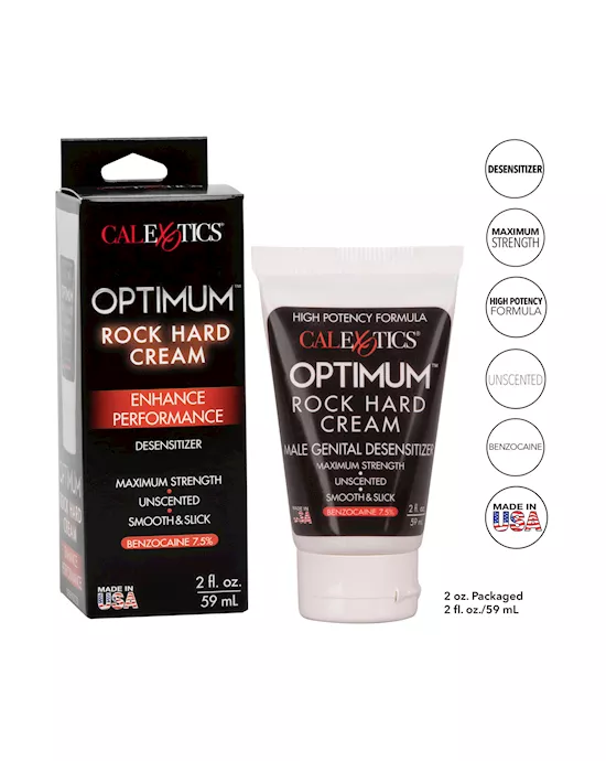 Julians Rock Hard Cream Packaged