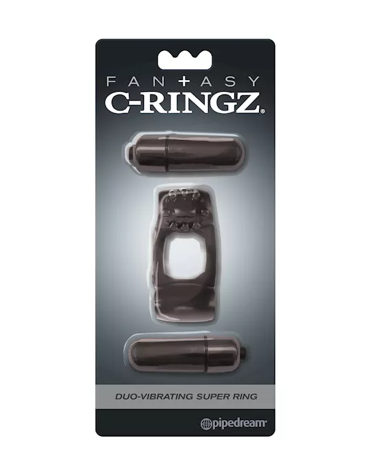 Fantasy C-ringz Duo Vibrating Super Ring