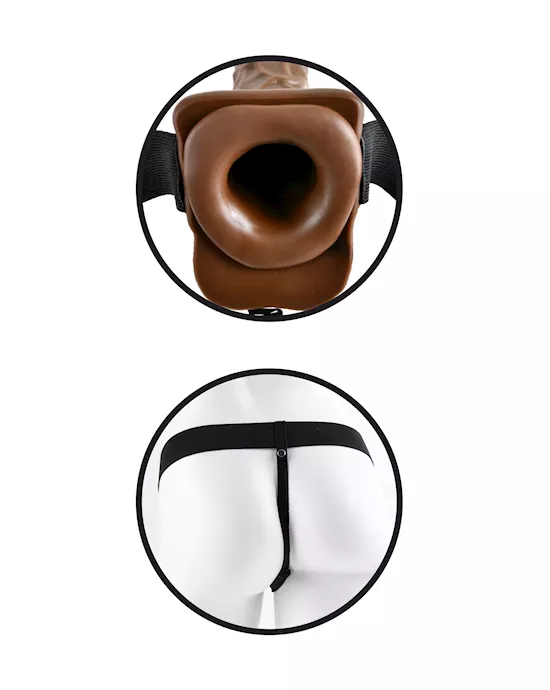 Fetish Fantasy Series 7 Inch Hollow Strap-on With Balls