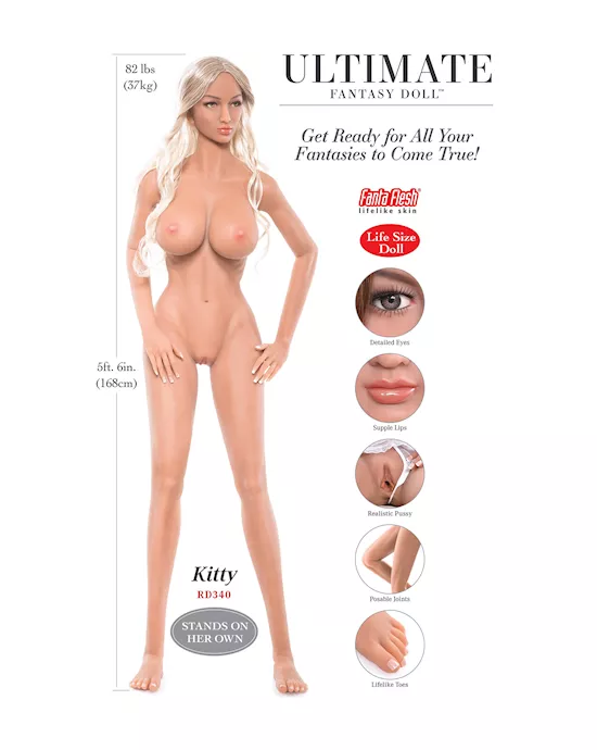 Pipedream Extreme Ultimate Fantasy Dolls Promotional Poster Kitty - 24"(61cm)x36"(91cm)