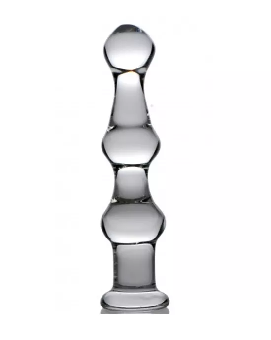 Mammoth3BumpsGlassDildo