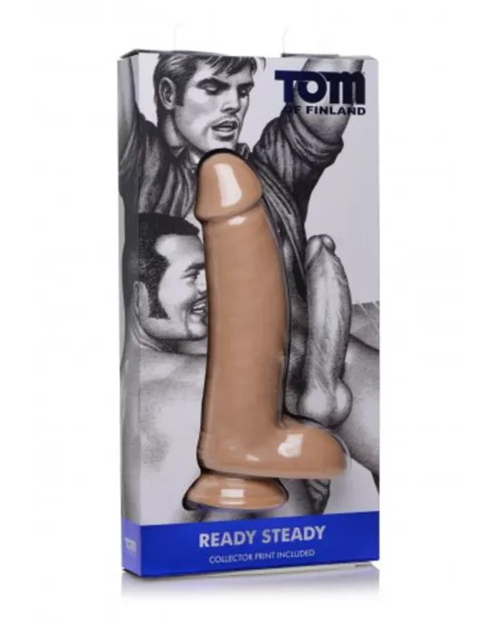 Tom Of Finland Ready Steady Realistic Dildo