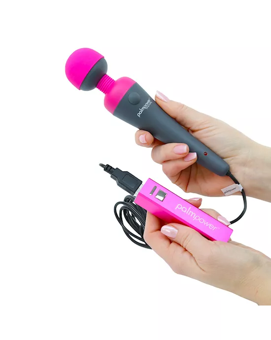 Bms Palm Power Plug And Play Vibrating Wand