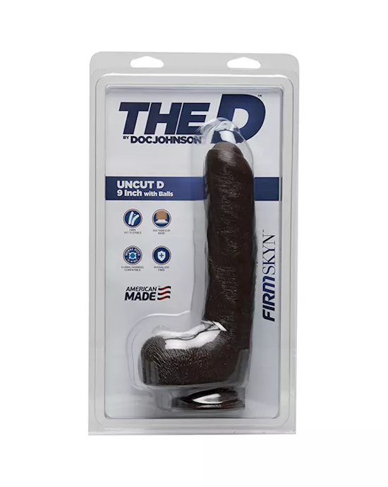 Doc Johnson Firmskyn Uncut Dildo With Balls
