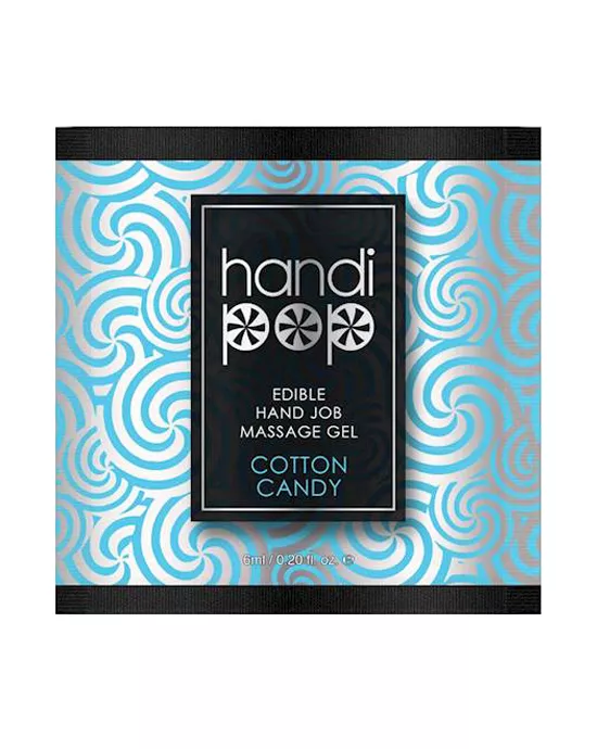 HandipopCottonCandyHandJobMassageGelSingleUsePacket