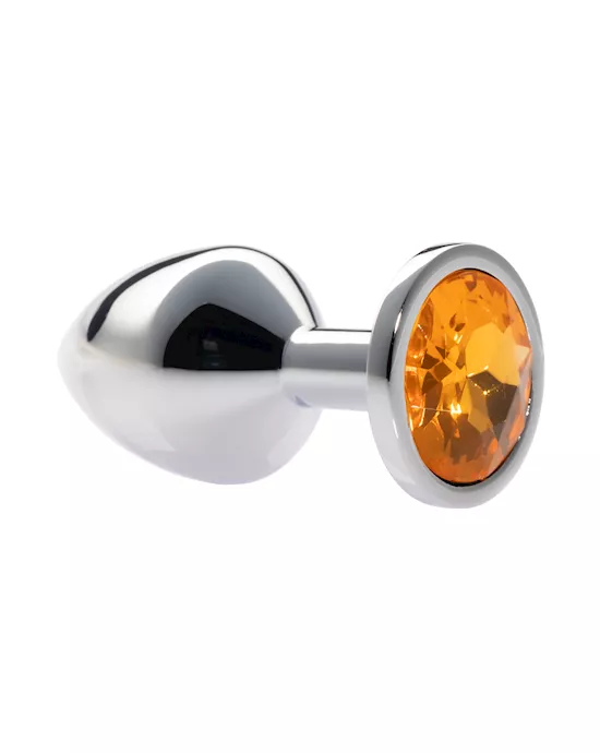 Kink-MetalGemButtPlug34mmx83mmweight90g