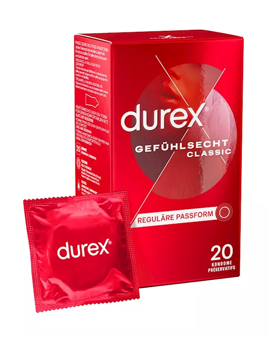 Durex Classic Condoms 20 Pack