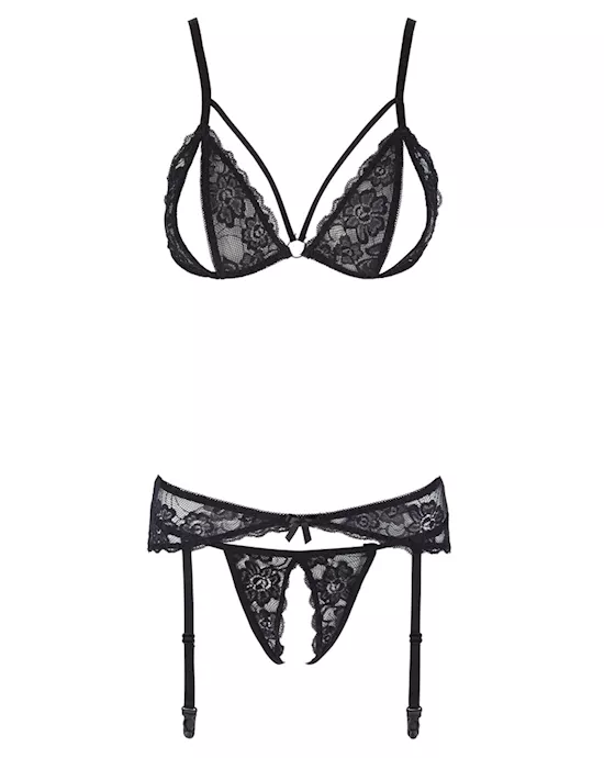 LaceSuspenderSetXL