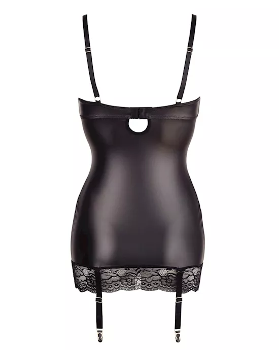 Suspender Dress With Shelf
