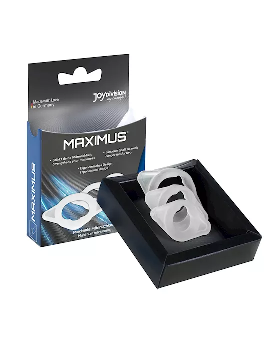 Maximus Cock Ring Set - 3 Pack