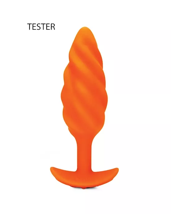 SWIRLTEXTUREPLUGORANGETESTER