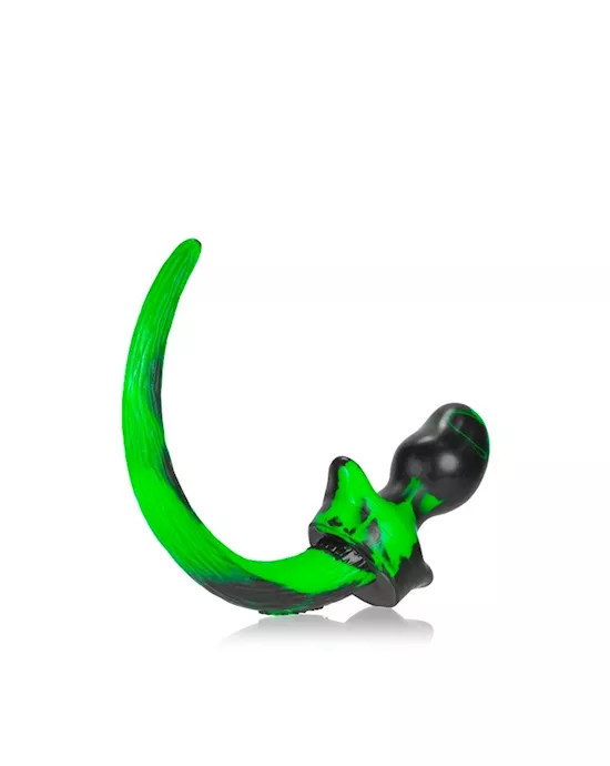 Puppy Tail Buttplug - Bulldog - 4.5 Inch