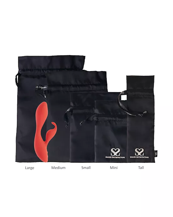 Share Satisfaction Satin Toy Storage Bag Mini