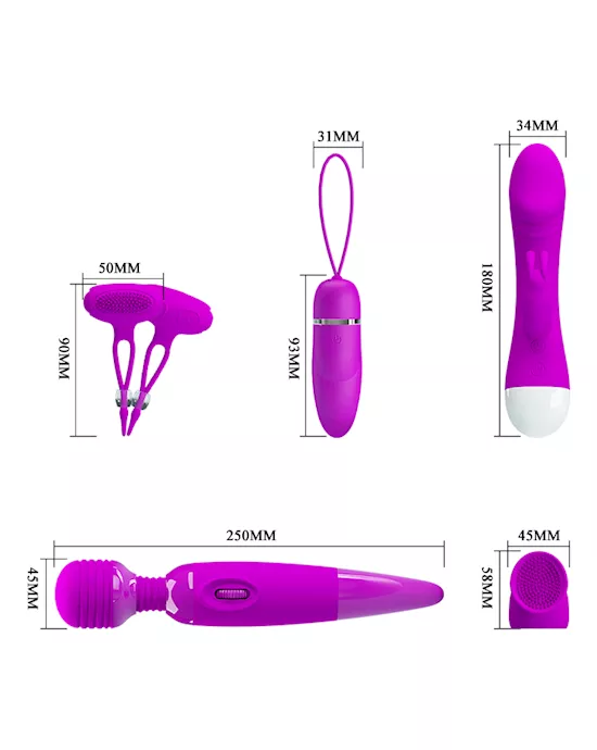 Purple Desire Kit Vibrator Kit