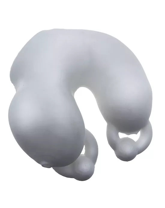 MEATLOCKERchastityOXBALLSSILICONETPRblendwhiteice