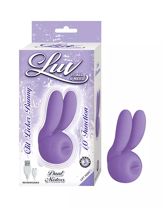 LUVCLITLICKERBUNNY-PINK