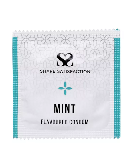 Share Satisfaction Mint Flavoured Condoms - 12 Pack