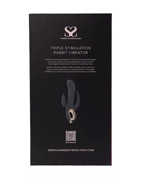 Trinity Triple Stimulation Rabbit Vibrator