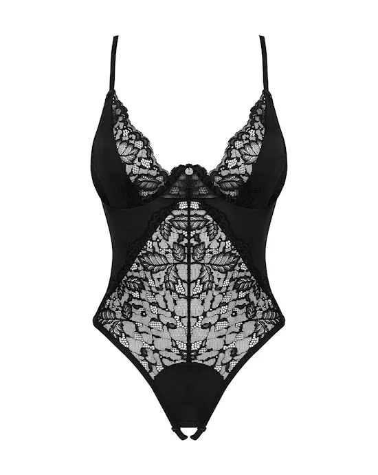 Obsessive Bellastia Crotchless Teddy