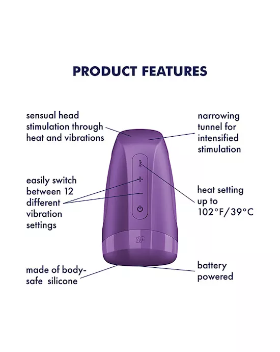 Men Heat Vibration Battery Series
