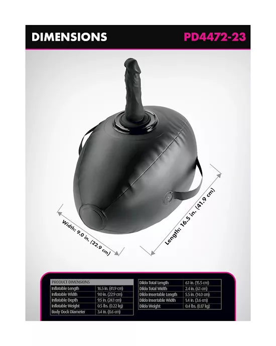 Fetish Fantasy Series Body Dock Inflatable Love Ball