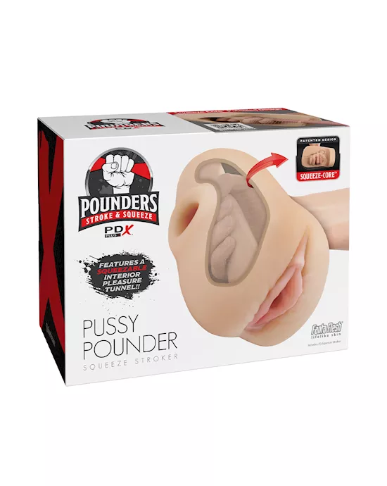 Pdx Plus Pussy Pounder Squeeze Stroker