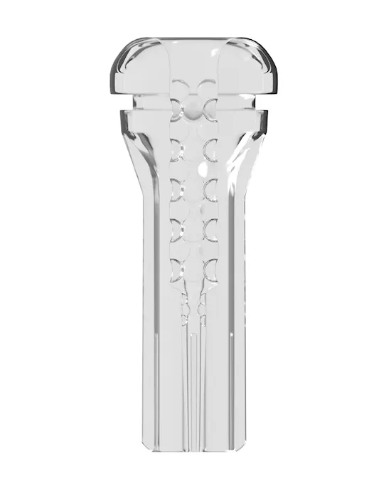 Pdx Elite Viewtube Xxl See-thru Ez-grip Led Stroker