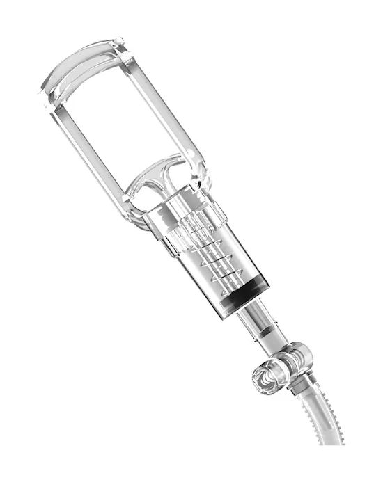Pdx Elite Viewtube Vac Xxl Pump See-thru Ez-grip Pump Stroker
