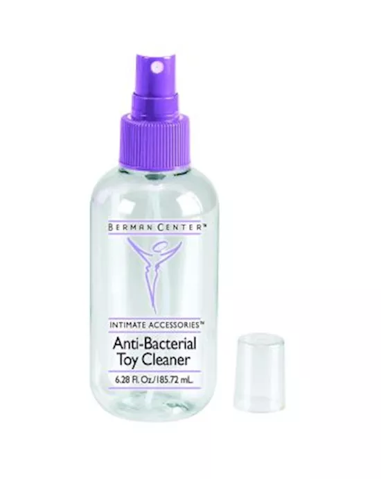 BERMAN CENTER INTIMATE ACCESSORIES ANTI-BACTERIAL TOY CLEANER - 6.28 FL OZ