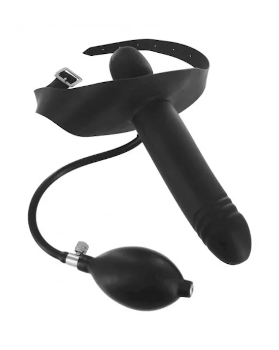 Inflatable Gag with Dildo