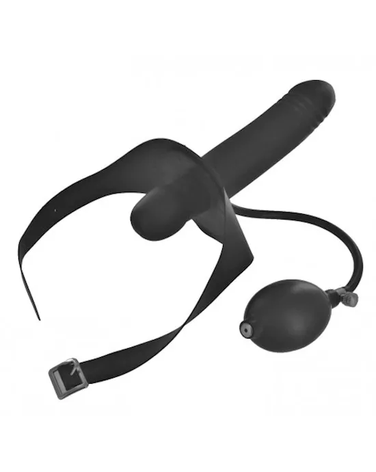 Inflatable Gag with Dildo