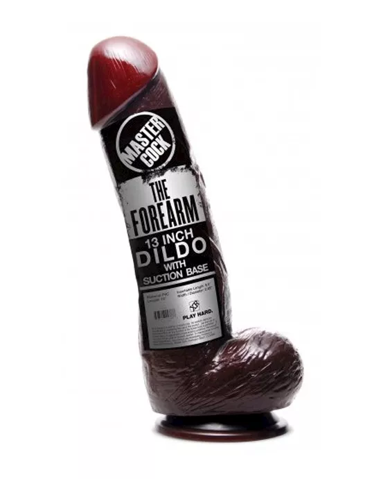 Huge Suction Cup Dildo - The Forearm