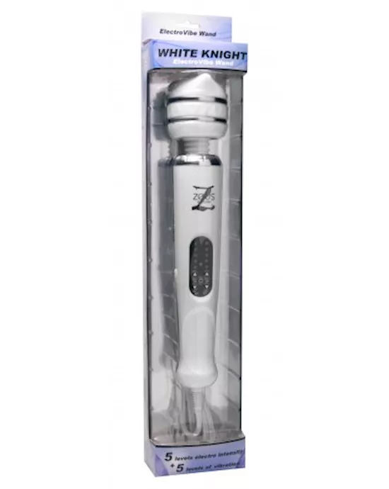 White Knight 10 Mode Electro Vibe Wand 110V