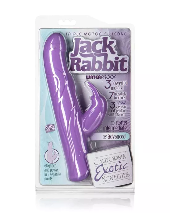 Triple Motor Silicone Jack Rabbit