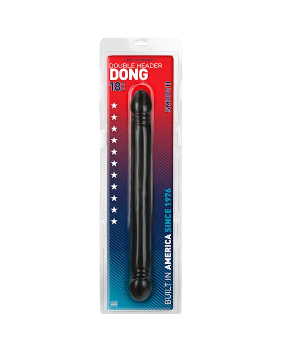 Double Header Dildo 18 Inch Smooth