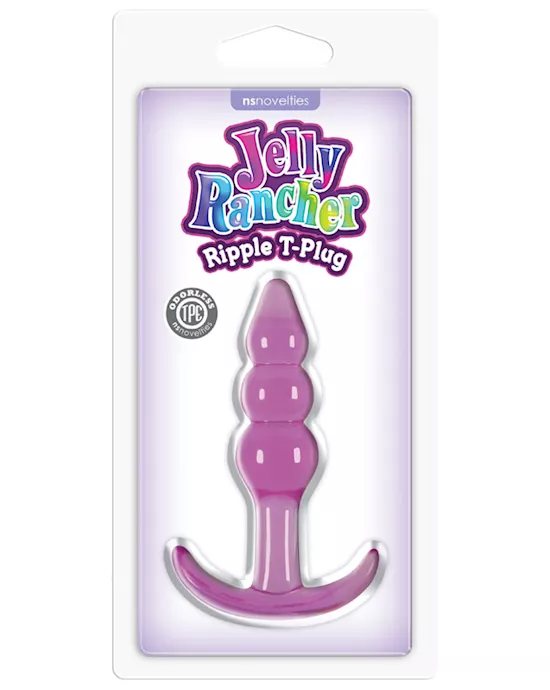 Jelly Rancher T-Plug Ripple Purple