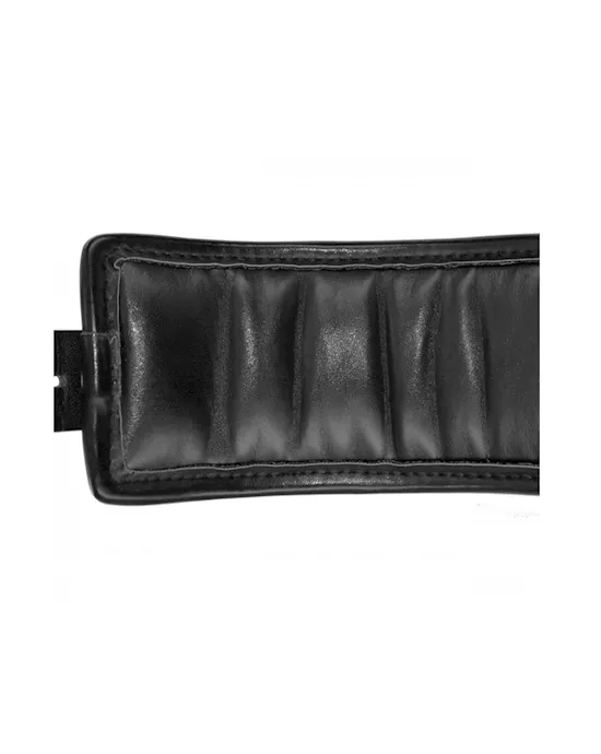 Locking Padded Wrist Cuffs w Chain