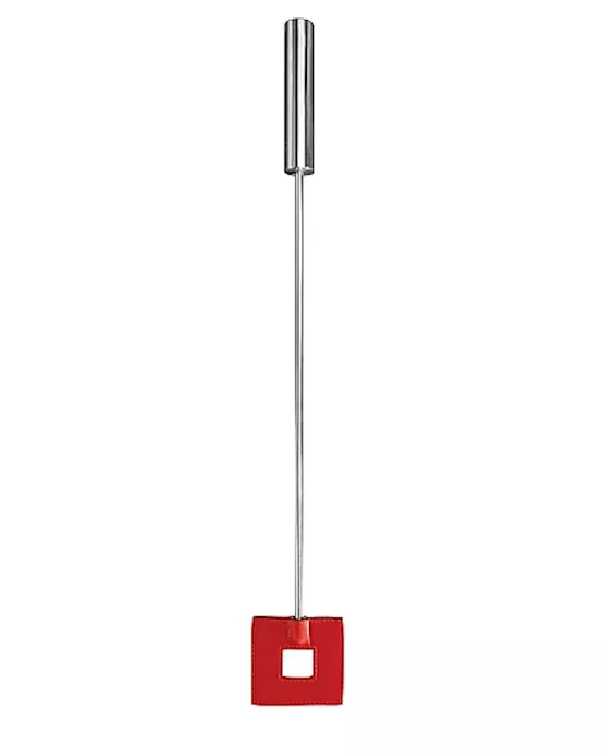 Leather Square Tipped Crop